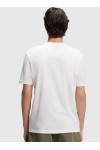  T-shirt with gradient logo label
