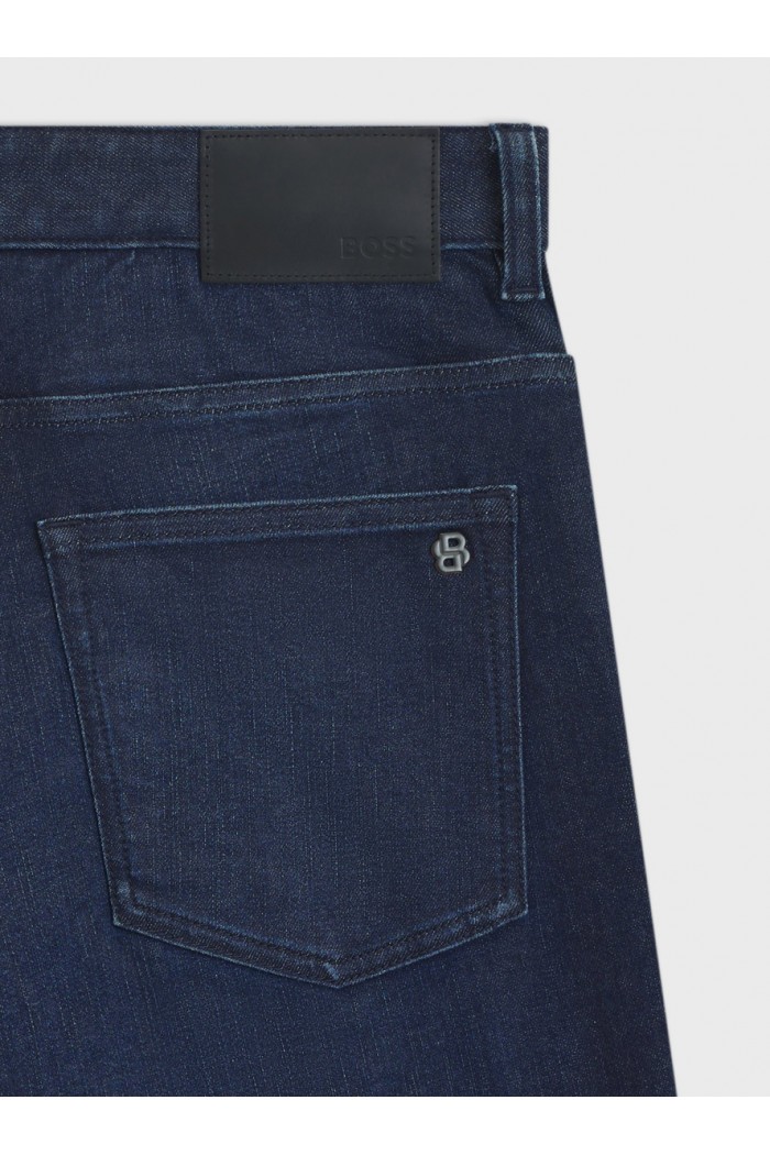 Delaware slim-fit jeans in blue stretch denim