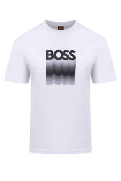 Regular-fit T-shirt in cotton jersey