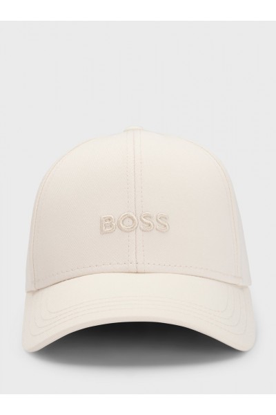 Cotton-twill cap with tonal embroidered logo
