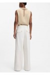 Relaxed-fit trousers in cotton canvas