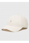 Stretch-cotton cap with Double B monogram