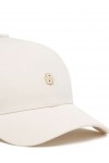 Stretch-cotton cap with Double B monogram