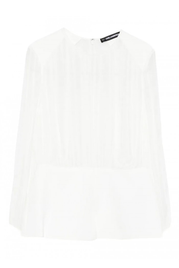 ELEGANT GATHERED BLOUSE