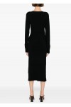 ribbed-knit maxi dress