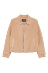 SHORT SOFT WOOL COAT