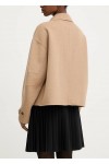 SHORT SOFT WOOL COAT