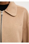 SHORT SOFT WOOL COAT