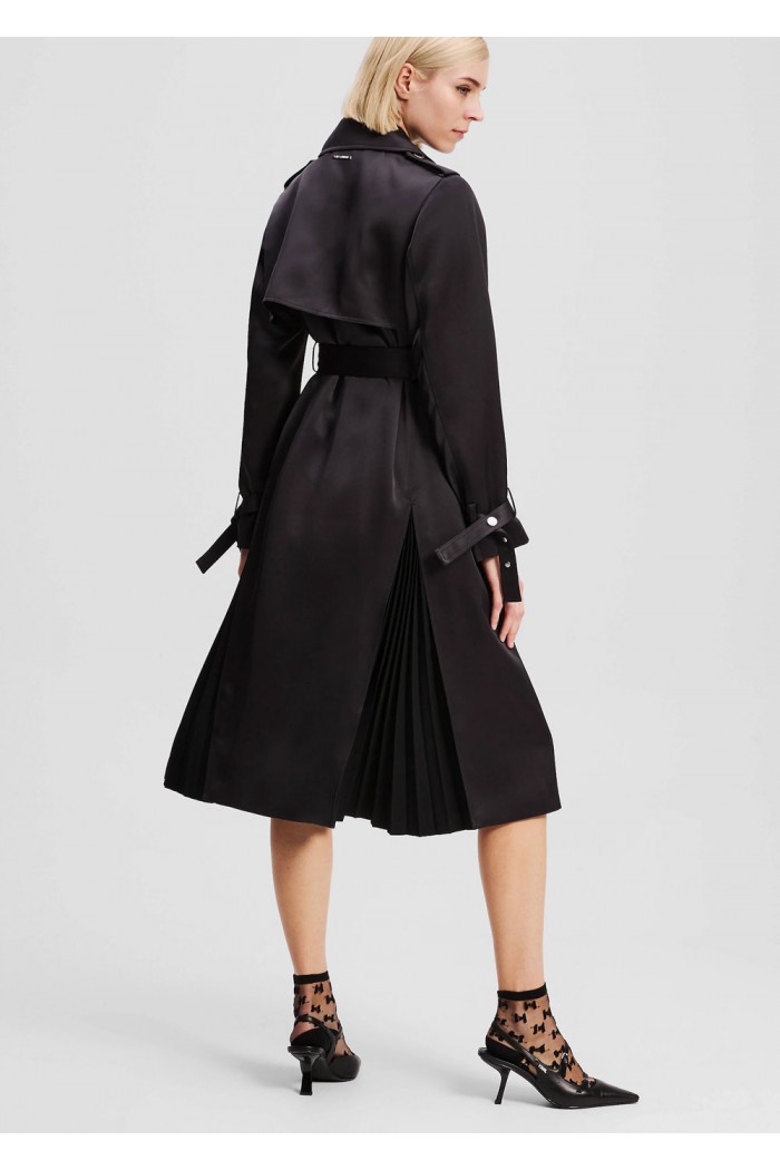 FLUID TRENCH COAT