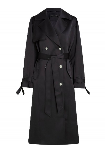 FLUID TRENCH COAT