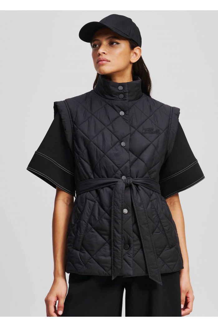 LIGHTWEIGHT QUILTED GILET