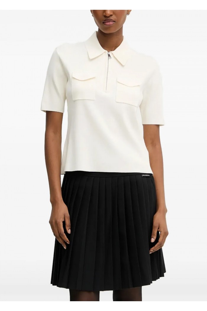EVERYDAY KNIT ZIP POLO