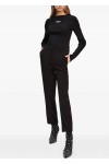 RIBBED MOCK NECK