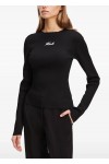 RIBBED MOCK NECK