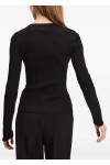 RIBBED MOCK NECK