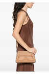 Ikon suede cross body bag