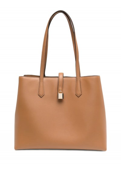 AUTOGRAPH PADLOCK MEDIUM TOTE BAG