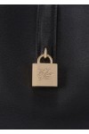 AUTOGRAPH PADLOCK MEDIUM TOTE BAG