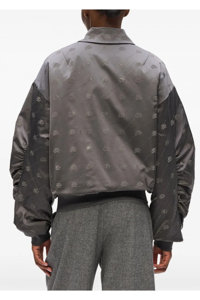 RHINESTONE BOMBER