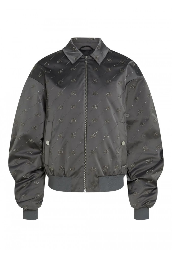 RHINESTONE BOMBER