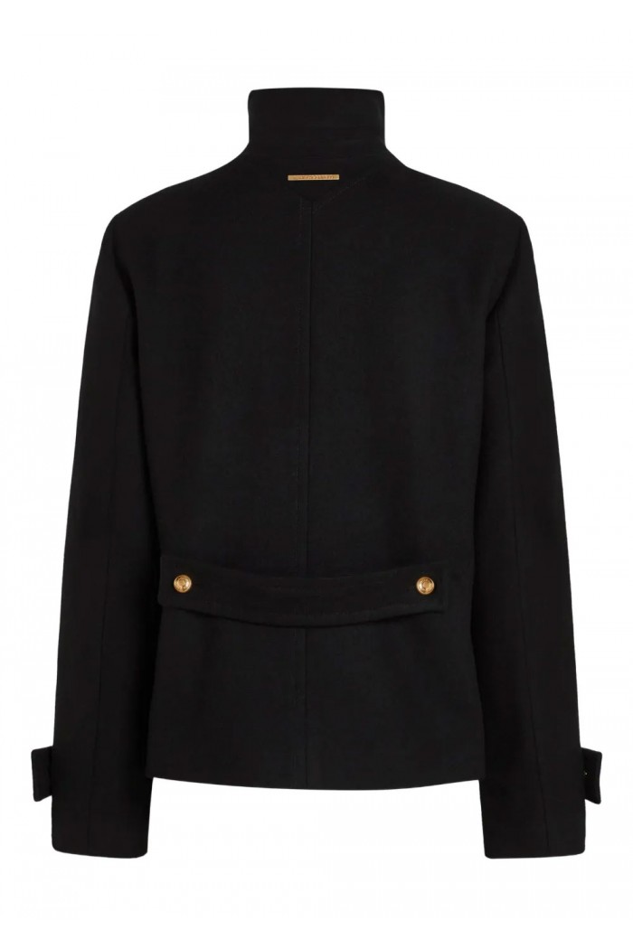 RETRO SHORT WOOL COAT