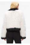 Faux-fur jacket