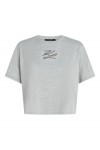 Autograph sequin-embellished T-shirt