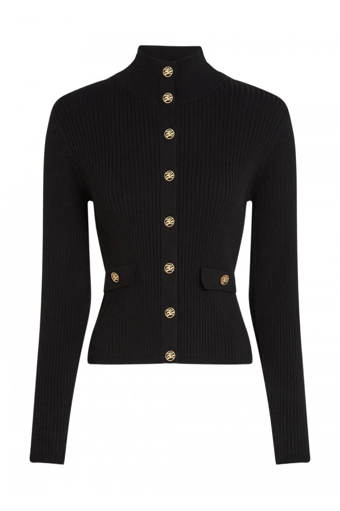 Knit cardigan