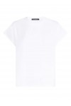 Autograph cap-sleeve T-shirt