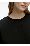 Autograph cap-sleeve T-shirt