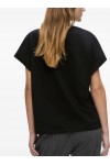 Autograph cap-sleeve T-shirt