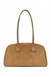 Daily suede shoulder bag