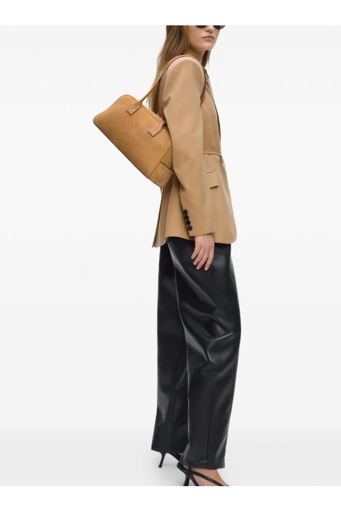 Daily suede shoulder bag
