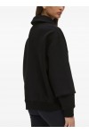 Logo athleisure half-zip sweatshirt