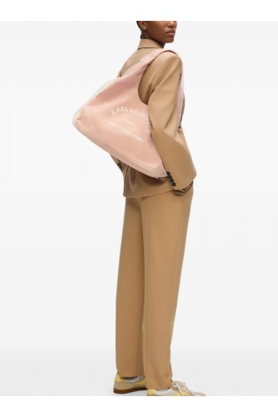 Rue St-Guillaume sling-mesh hobo bag
