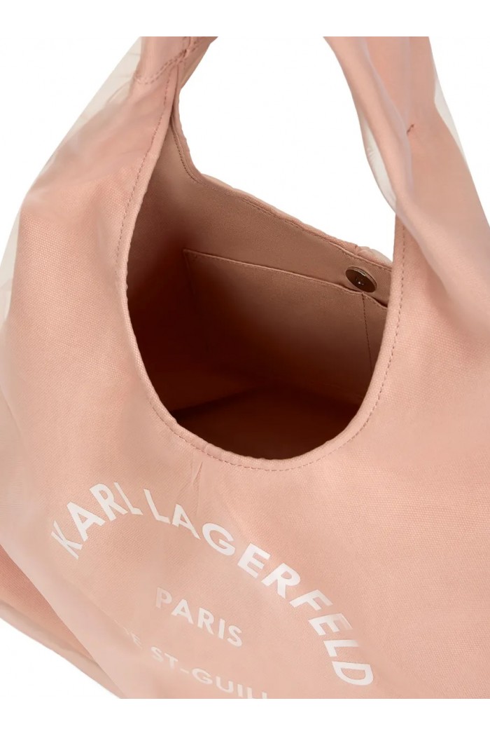Rue St-Guillaume sling-mesh hobo bag