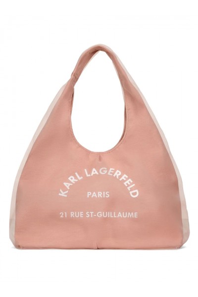 Rue St-Guillaume sling-mesh hobo bag