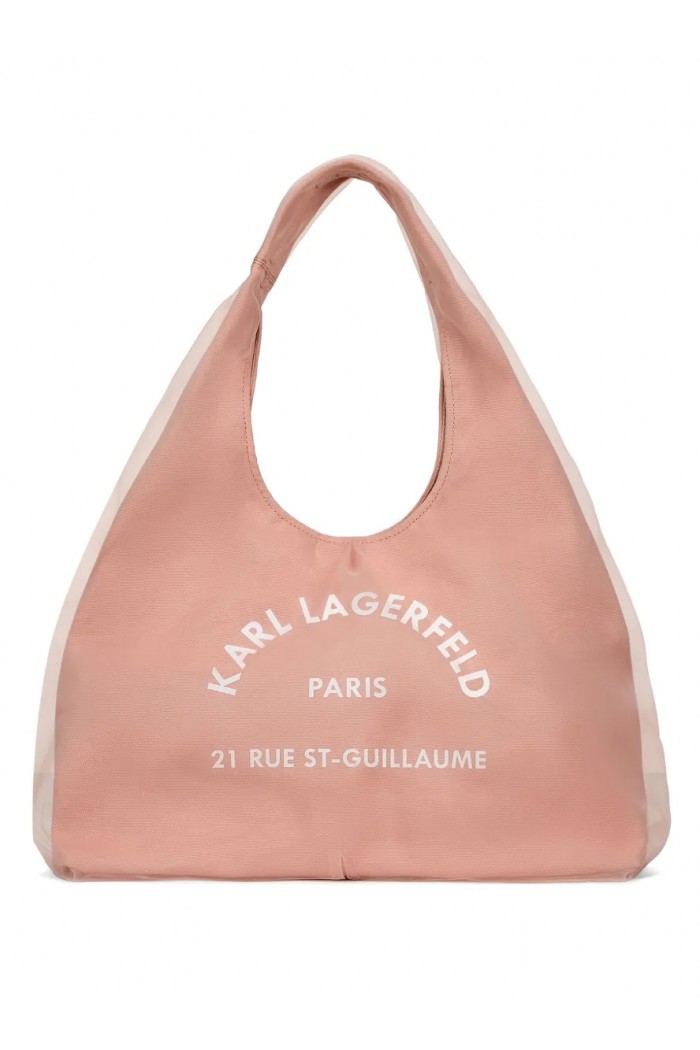 Rue St-Guillaume sling-mesh hobo bag
