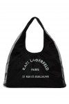 Rue St-Guillaume sling-mesh hobo bag