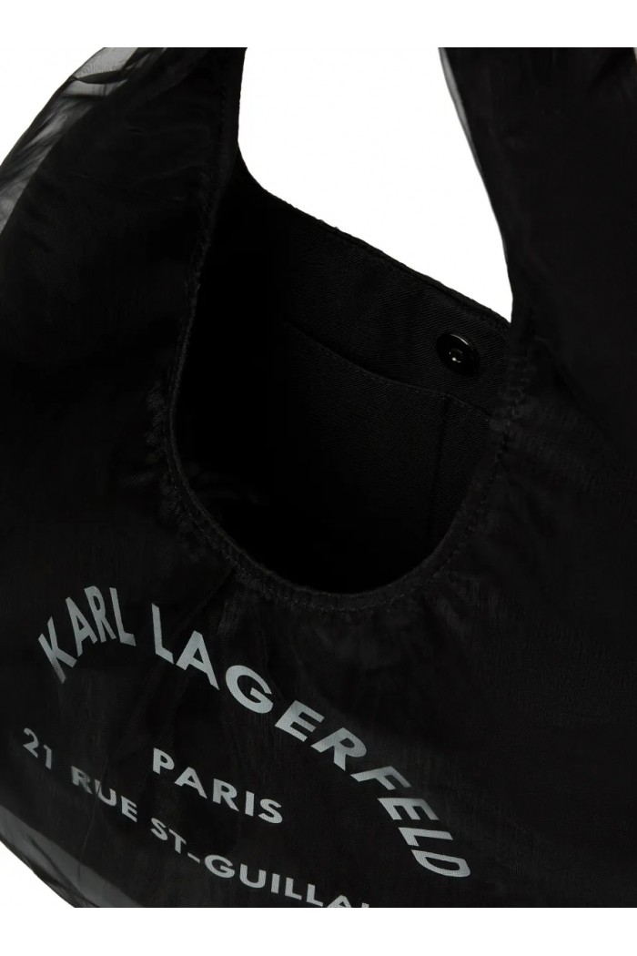 Rue St-Guillaume sling-mesh hobo bag