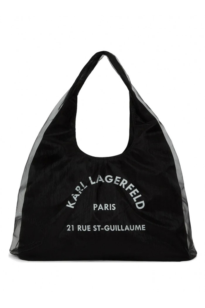 Rue St-Guillaume sling-mesh hobo bag