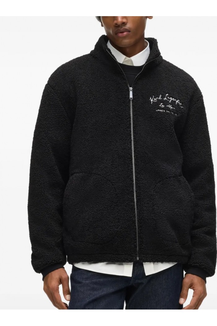 zip-up fleece jacket