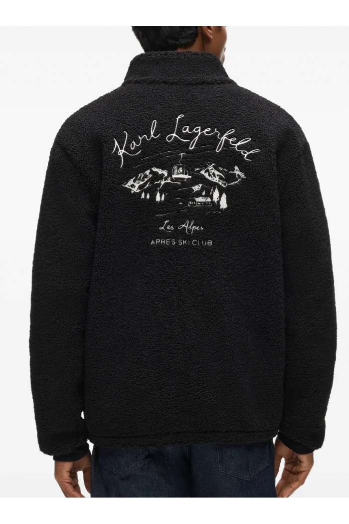 zip-up fleece jacket