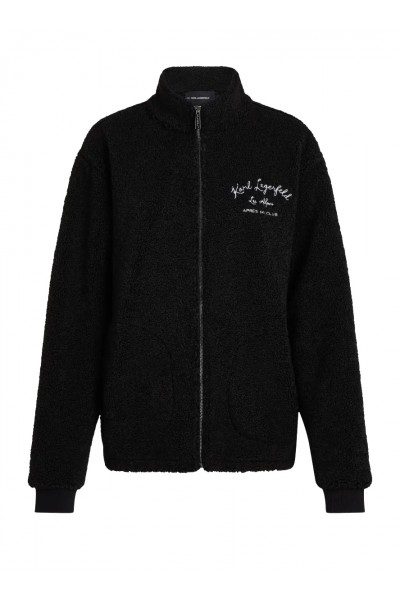 zip-up fleece jacket