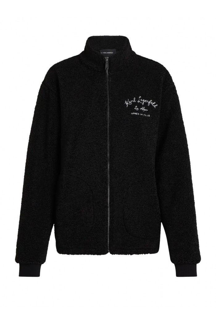 zip-up fleece jacket