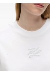 Rhinestone Autograph T-shirt