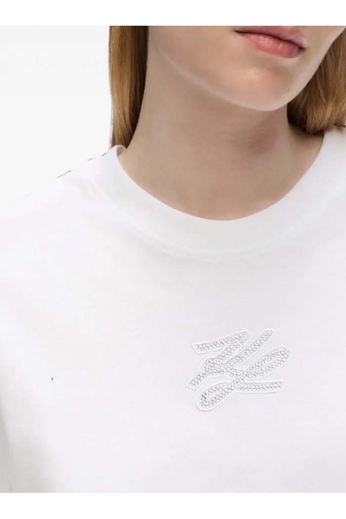 Rhinestone Autograph T-shirt