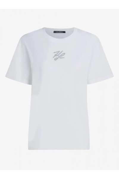 Rhinestone Autograph T-shirt