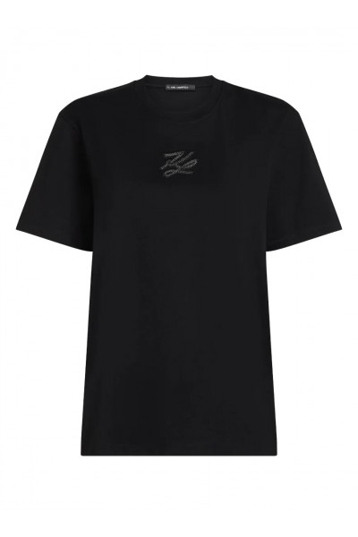 Rhinestone Autograph T-shirt