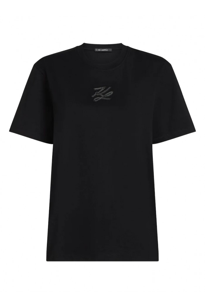 Rhinestone Autograph T-shirt